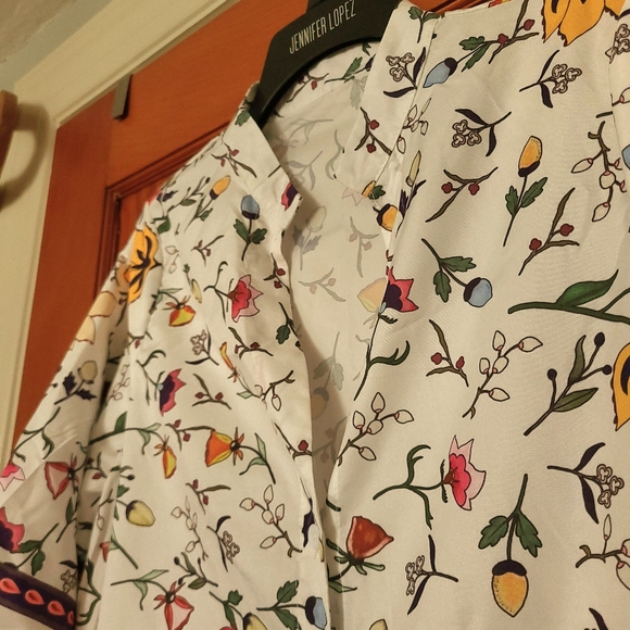 To My Lovers Maxi Dress Tiered Button Liberty Floral and Paisley - size medium - Picture 7 of 14